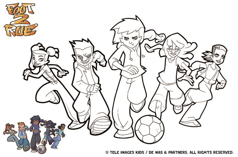 la team de foot de rue