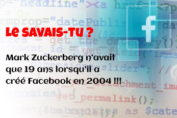 LE SAVAIS-TU ? : L'invention de Facebook