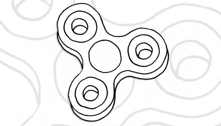 Coloriage Hand Spinner
